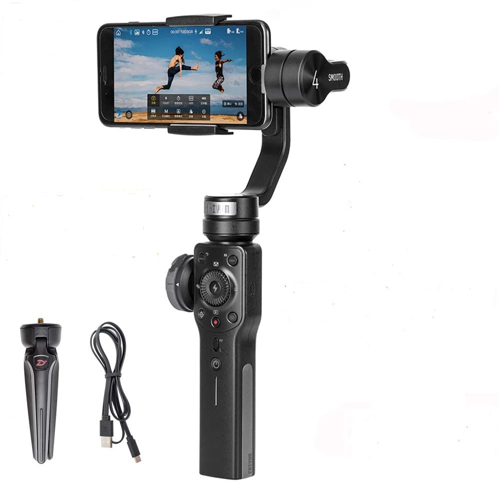 Smooth 4 & Q2 3-Axis Phone Stabilizer  <iPhone-Samsung>