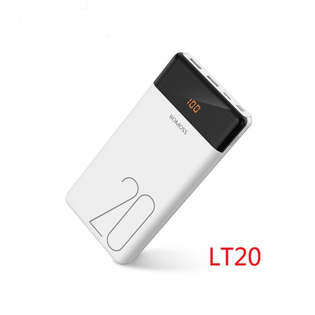 LT20 20000mAh  Dual USB Power-bank External Battery With LED Display