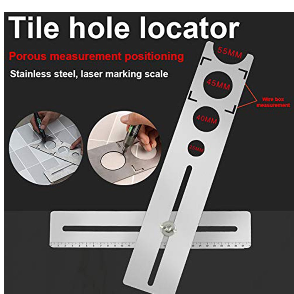 Stainless Steel Hole Locator <Floor & Wall>