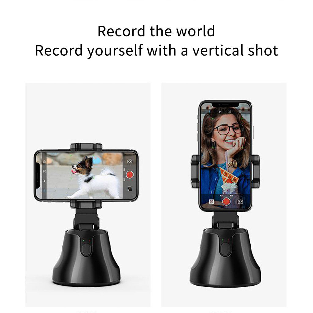 Smartphone < 360° Face  Follow > Live Video Record