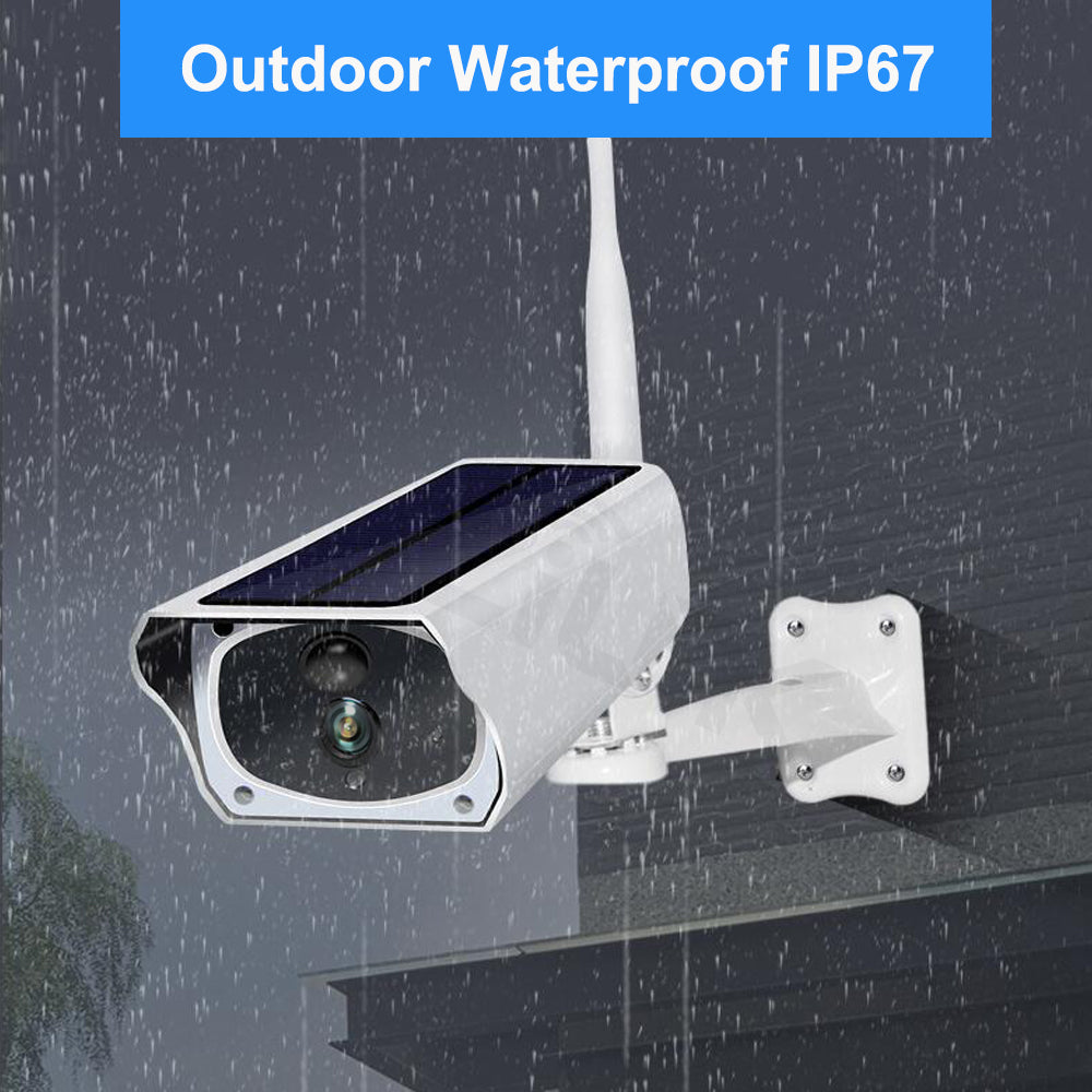 Two Way Audio  Solar WiFi Camera <1080P HD>