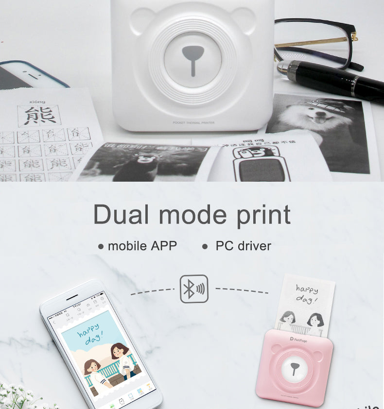 Thermal Mini Wireless Printer