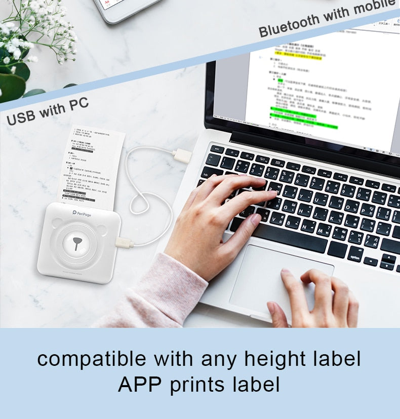 Thermal Mini Wireless Printer