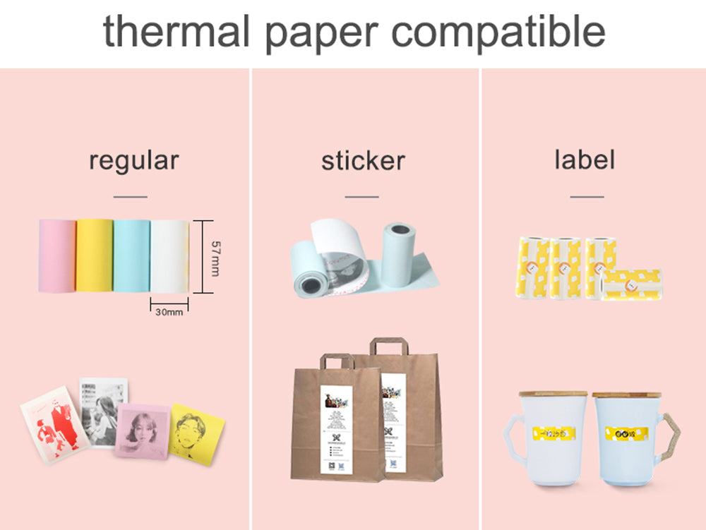 Thermal Mini Wireless Printer