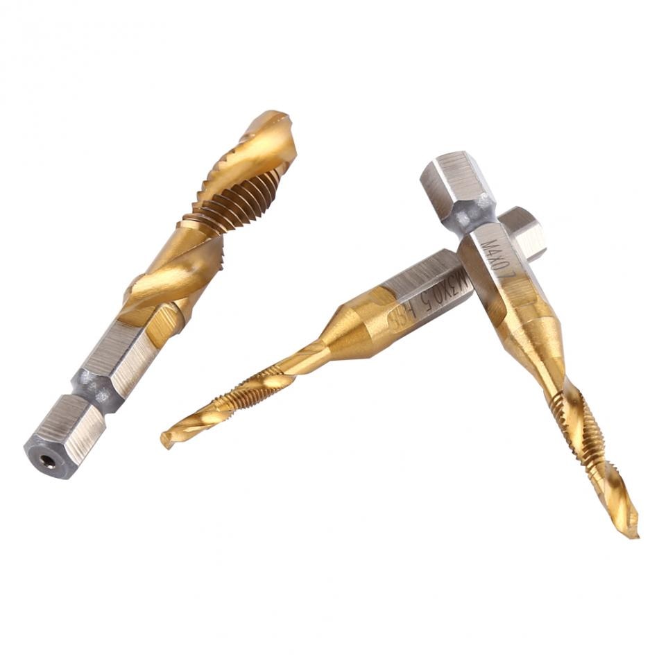 TwistDrill Bit [Set of 6 Pcs] Titanium Coated