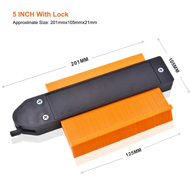 Contour Plastic Gauge 5 & 10 Inch.