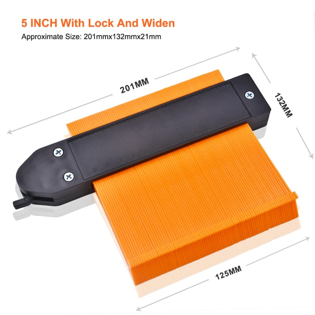 Contour Plastic Gauge 5 & 10 Inch.