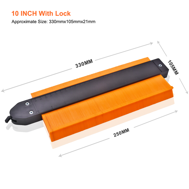 Contour Plastic Gauge 5 & 10 Inch.