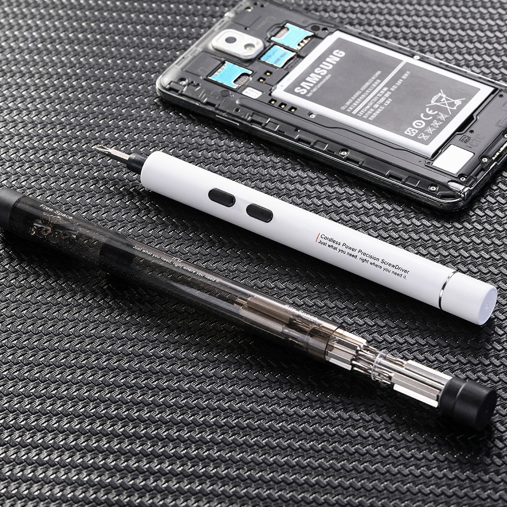 Cordless Electric Screwdriver For Small Devices Repair With Magnetic Bits