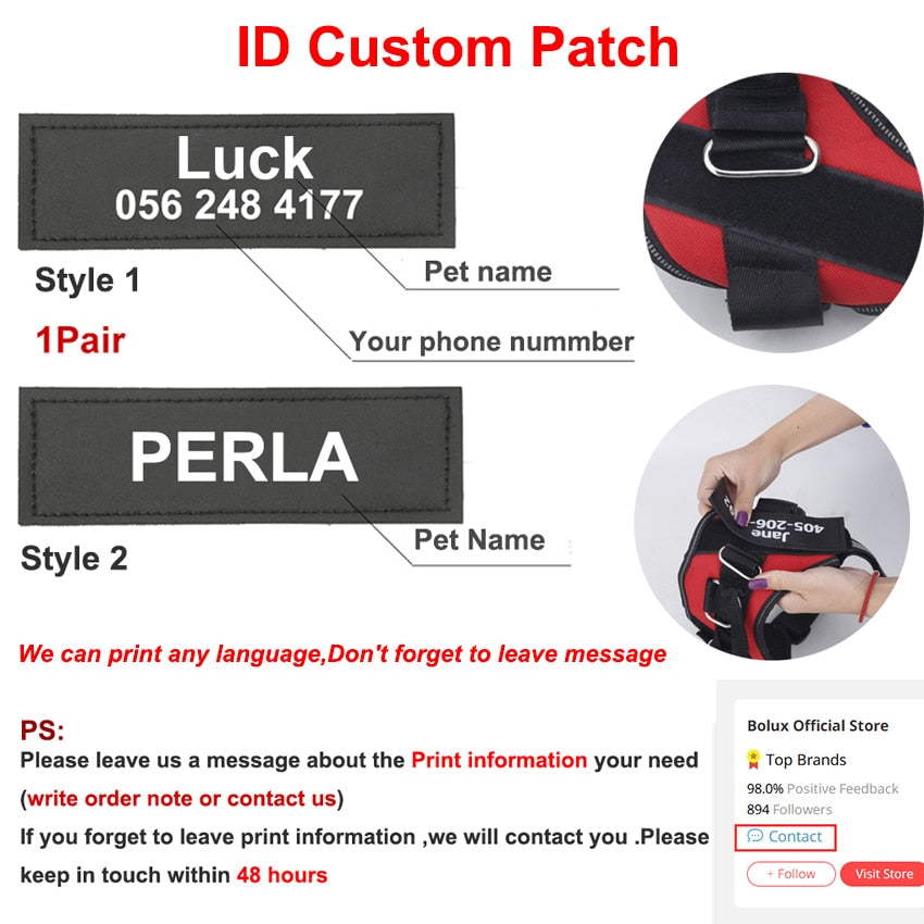 Dog Tackle Vest